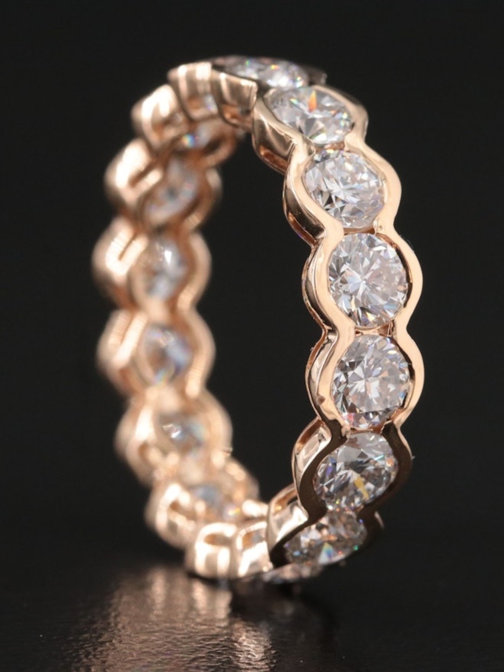 💎14kt 4.08 CTW Lab Grown Diamond Eternity Band💎